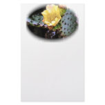 Cactus Flower Personalized Stationery