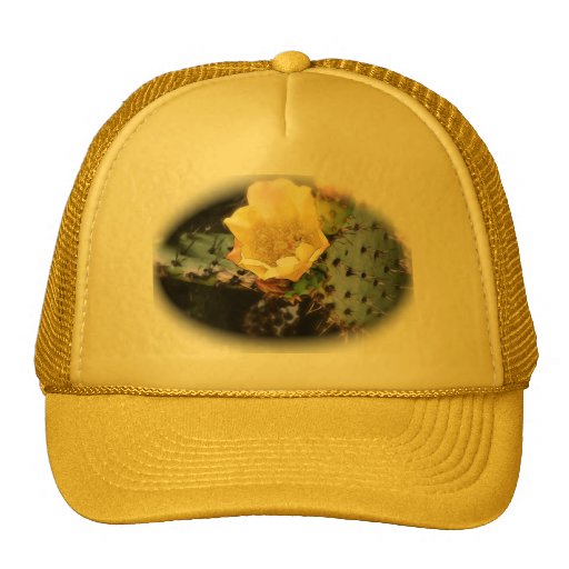 Cactus Flower Trucker Hat