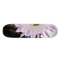 Cactus Flower White skateboards
