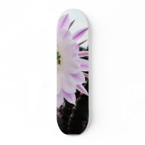 Cactus Flower White skateboards