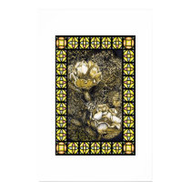 Cactus Flowers at Night posters by ArtByKimberley Cactus Flowers at Night posters
