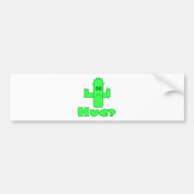Cactus Hug Bumper Sticker