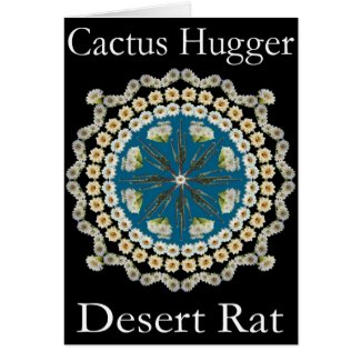 Cactus Hugger Card with Saguaro card
