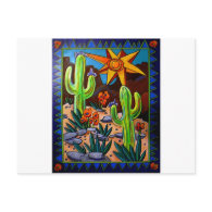 Cactus in the Southwest Post Cards