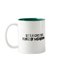 Cactus Monday mugs by TeriDC Cactus Monday mugs