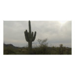 Cactus picture personalized photo card