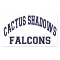 Cactus Shadows Falcons Stickers