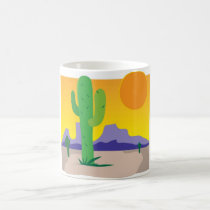 Cactus Sunset mugs