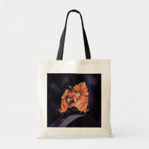Cacyreus marshalli - neon version canvas bag