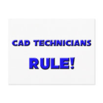 Cad Technicians Rule! postcards