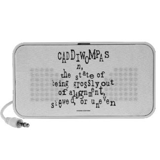 Caddiwompas (Noun Definition) State Grossly Uneven Laptop Speaker