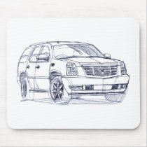 Caddy Escalade rough 2007 mousepads