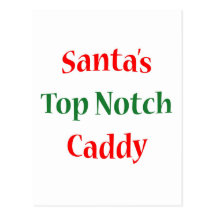 Caddy Top Notch Postcard