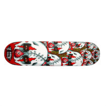 Cadee the Kooky Cannibal Clown skateboards