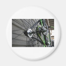 Cadena de la bici imán para frigorifico