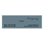Cadet Blue Business Card
