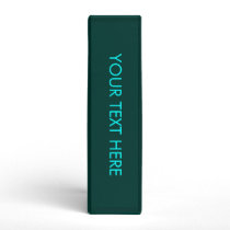 Cadet Blue Daisy Flower #2 Binder