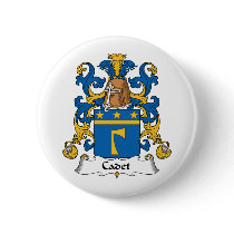Cadet Family Crest buttons