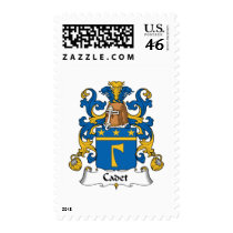 Cadet Family Crest postage