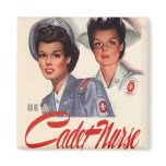 Cadet Nurse magnets