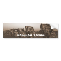Cadillac Ranch bumper stickers by FlutterPhoto Cadillac Ranch bumper stickers