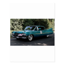 Cadillac, Series 62 Sedan 	  1959 Postcard