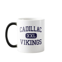 Cadillac - Vikings - High - Cadillac Michigan mugs by customteamsportswear Cadillac - Vikings - High - Cadillac Michigan mugs