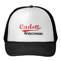 Cadott Wisconsin City Classic Trucker Hats