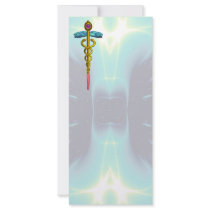 CADUCEUS 2 PERSONALIZED RACK CARD