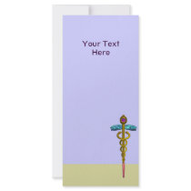 CADUCEUS 2 PERSONALIZED RACK CARD