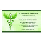 Caduceus Alternative Medicine Business Cards
