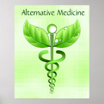 Caduceus: Alternative Medicine Poster
