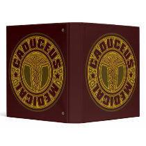 Caduceus 3 Ring Binder