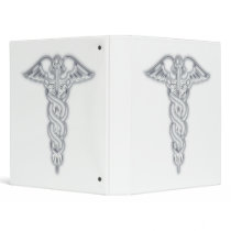 Caduceus 3 Ring Binder