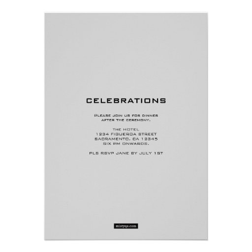 Caduceus Medical Graduation Invitation