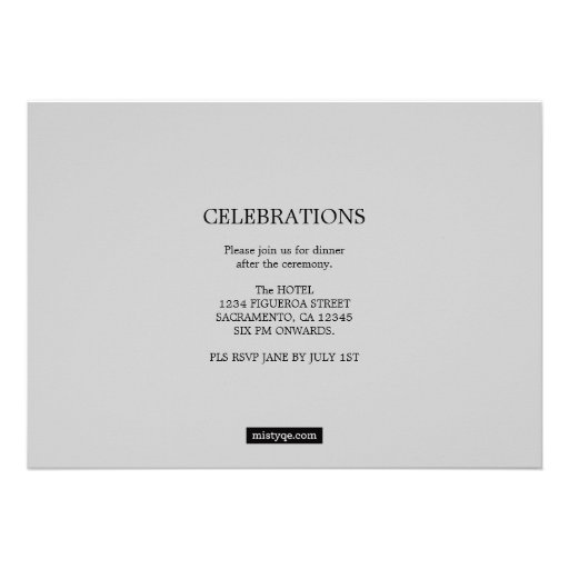 Caduceus Medical Graduation Photo Invitation