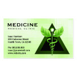 Caduceus Medical Symbol Business Cards