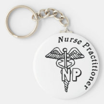 CADUCEUS NP LOGO NURSE PRACTITIONER KEY CHAIN