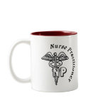 CADUCEUS NP LOGO NURSE PRACTITIONER COFFEE MUGS