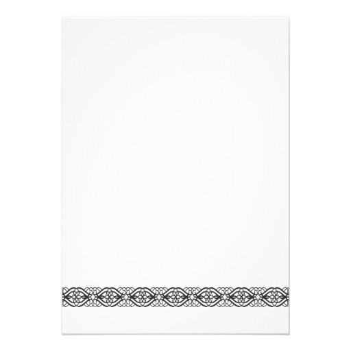 Caduceus Nurse Graduation Invite Black & White RN