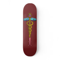 CADUCEUS , Red Skate Board