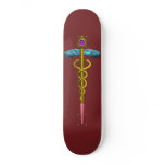 CADUCEUS , Red Skate Board