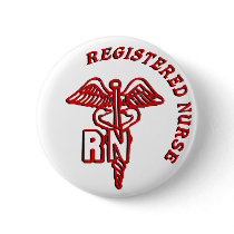 CADUCEUS RN LOGO REGISTERED NURSE PIN