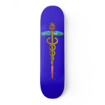 CADUCEUS CUSTOM SKATEBOARD