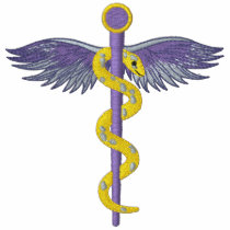 Caduceus Snake embroidered shirts by Embroidery4U Caduceus Snake embroidered shirts