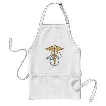 Caduceus & Stethoscope Apron