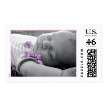 Cady Kitten With Flowers Postage Stamps