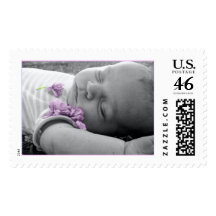 Cady Kitten With Flowers Postage Stamps