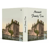 Caerlaverock Castle, Dumfries, Scotland Vinyl Binder