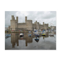 Caernarfon Castle Postcard